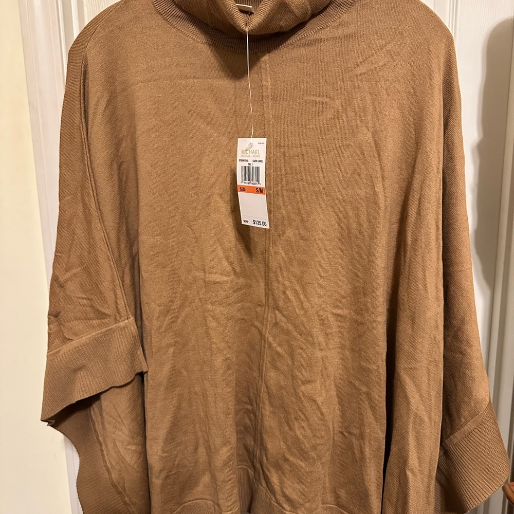 Michael Kors Camel Knit Top